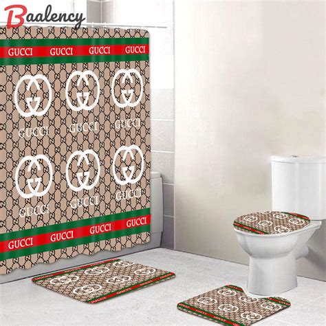 cheap gucci bathroom set|gucci decor temporary.